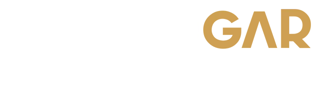 Logo blanco de ABOGAR Soluciones Pensionales, firma de abogados especializada en pensiones y seguridad social en Colombia.